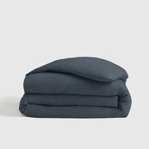 NWOT QUINCE Organic Brushed Cotton Duvet Cover  - Nightfall - Full/Queen